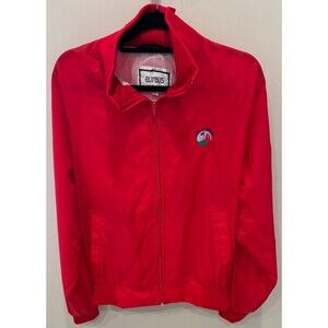 Lac La Belle Golf Jacket - Vintage Aureus - Men's Large - Red - RARE - Wisconsin